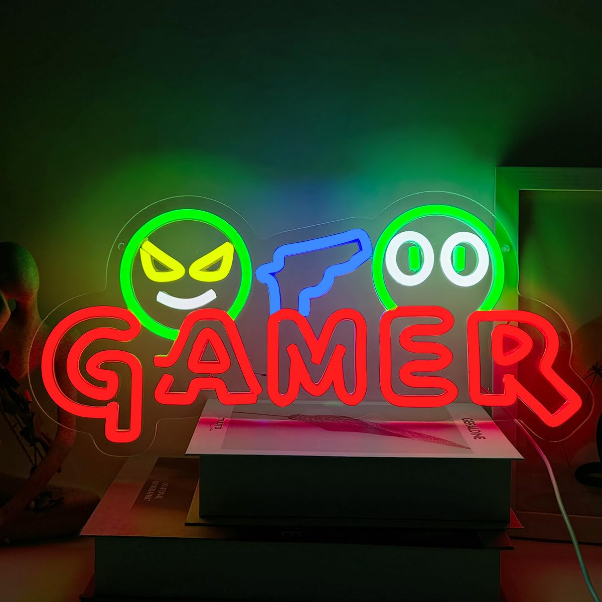 Gamer Neon Sign LED Wall Light - Lighting Decoration For Wedding recension och pris