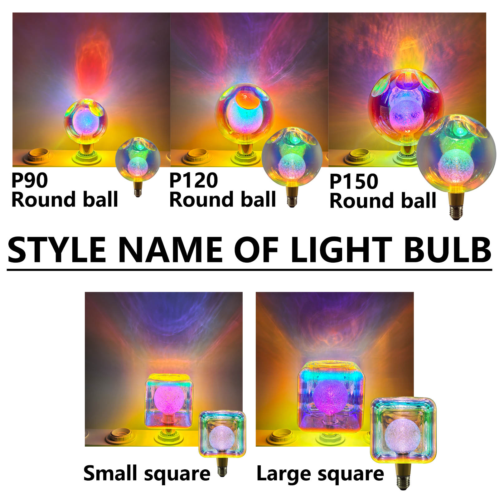 E27 P90 P120 P150 Round Ball L - Lighting Decor For Bedroom recension och pris