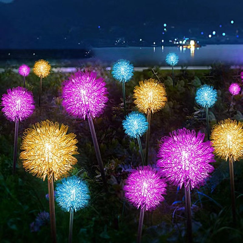 10 Combo Solar Dandelion Ball  - Lighting Decoration For Wedding recension och pris