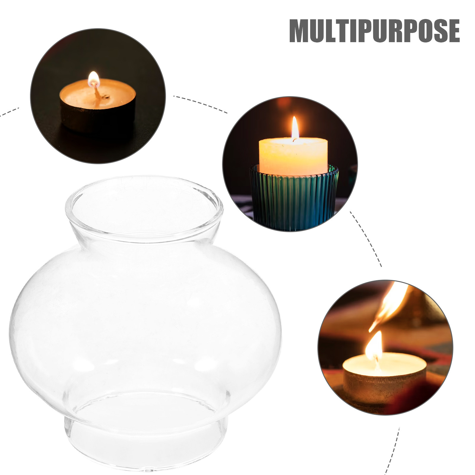 Retro Clear Glass Lampshade fo - Lighting Decoration For Wedding recension och pris