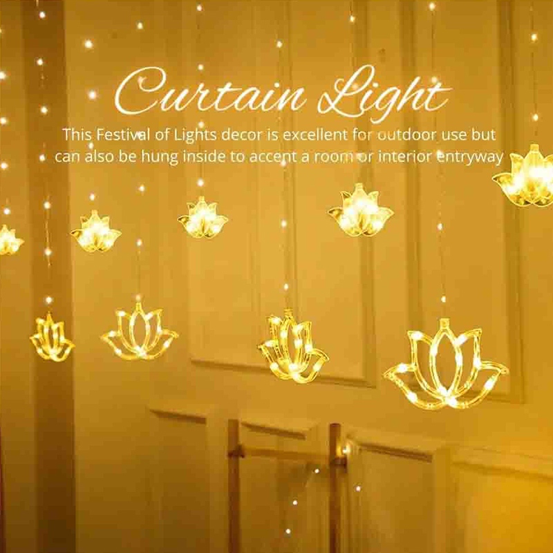 4M 8 Modes Deepavali Lotus Ici - Lighting Decoration For Diwali recension och pris