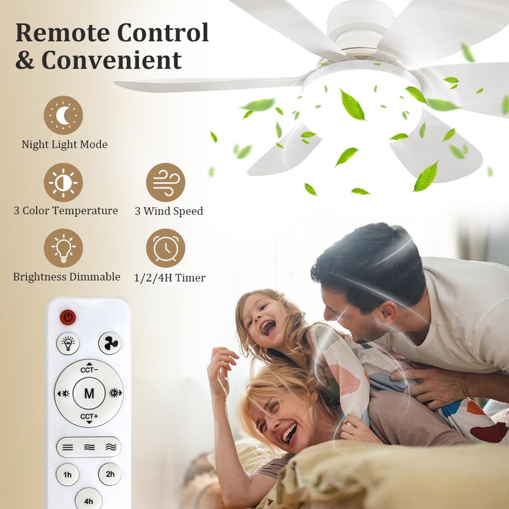 Socket Fan Light with Remote,  - Lighting Decor For Home recension och pris