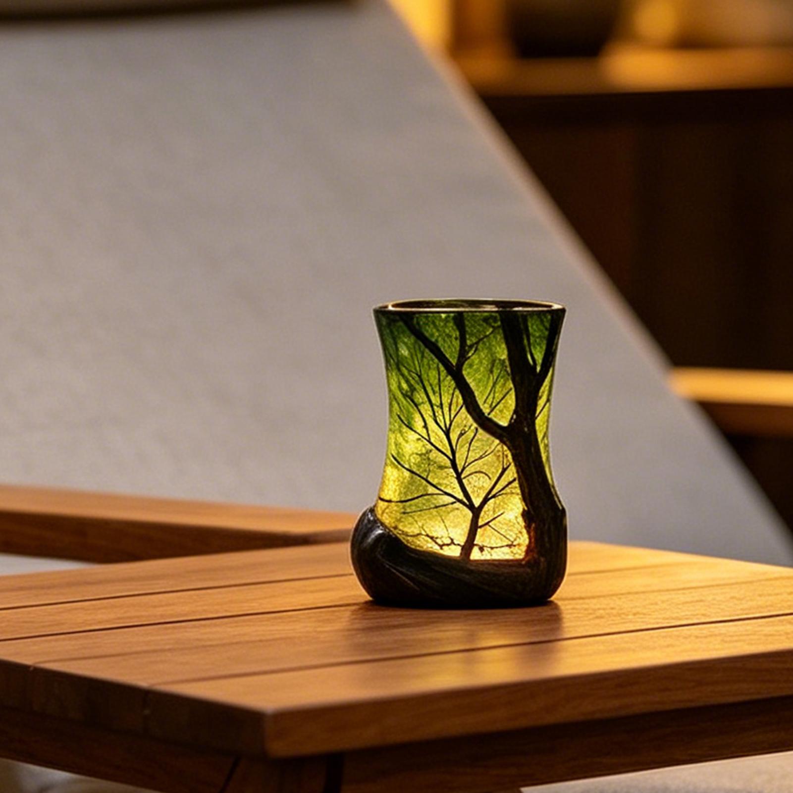 Bedside Table Lamp Forest Nigh - Lighting Decor For Home recension och pris