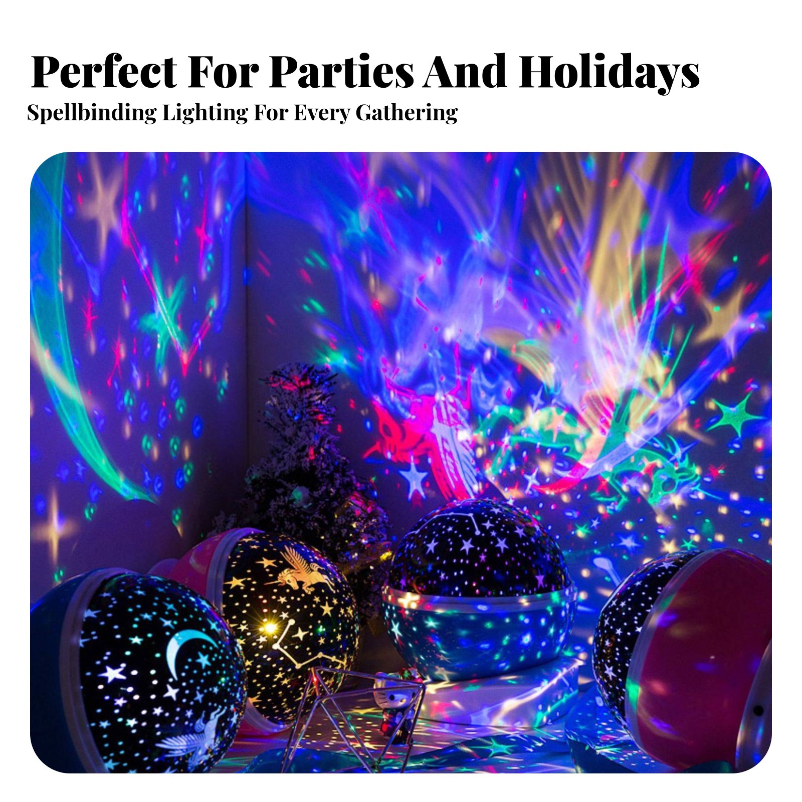 Galaxy Projection Device Celes - Lighting Decor For Bedroom recension och pris