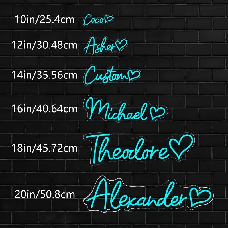 Custom LED Personalized Neon S - Lighting Decoration For Wedding recension och pris