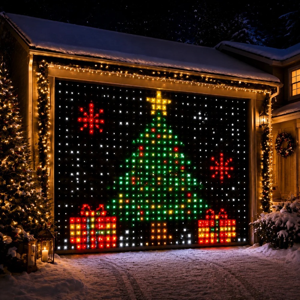 LED Pixel Curtain Lights Bluet - Lighting Decor For Home recension och pris
