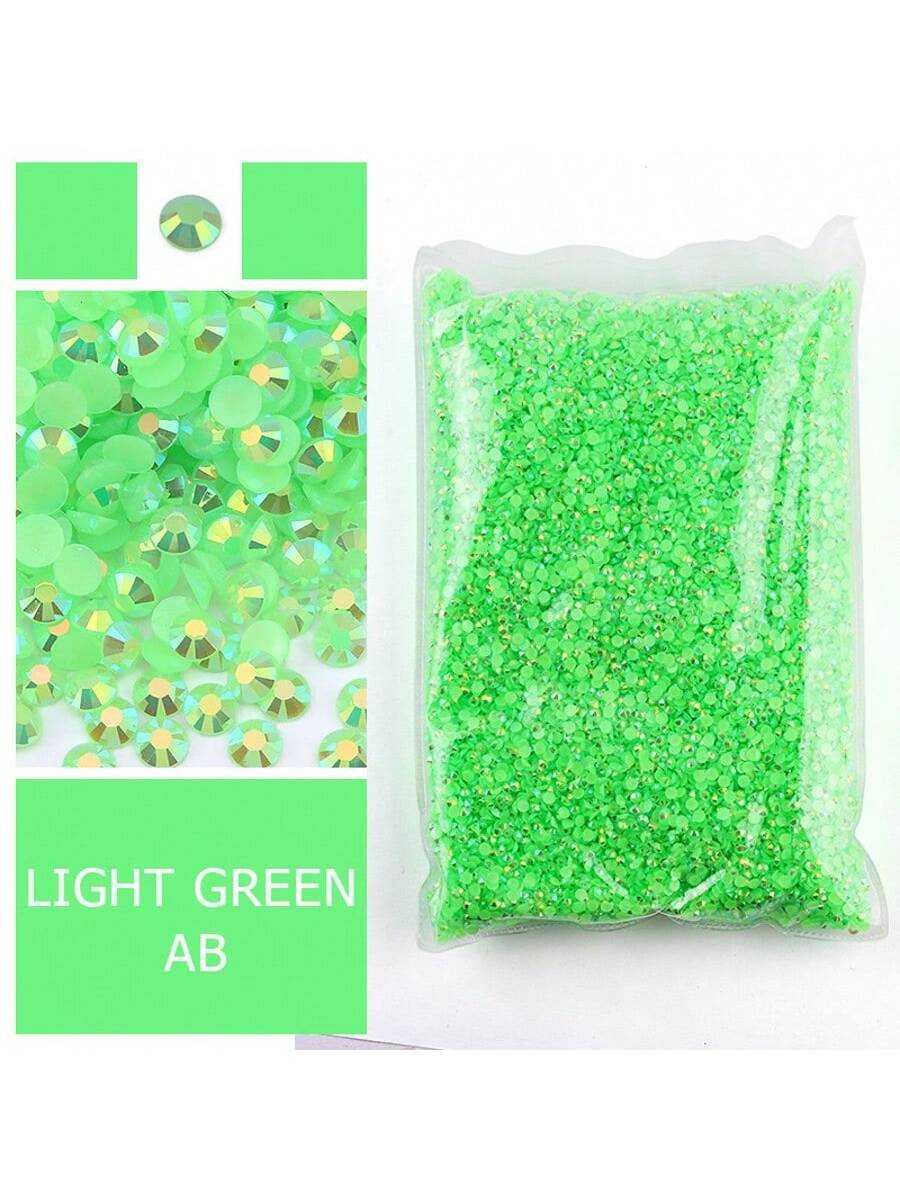 Light  Green Resin Rhinestones - Home Decor Lighting Wholesale recension och pris