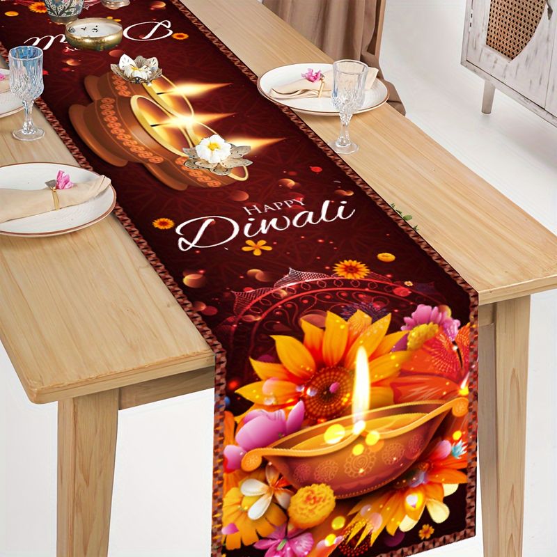 VIKAMA Happy Diwali Table Runn - Lighting Decoration For Diwali recension och pris