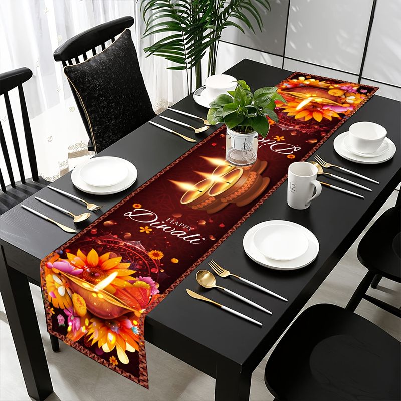 VIKAMA Happy Diwali Table Runn - Lighting Decoration For Diwali recension och pris