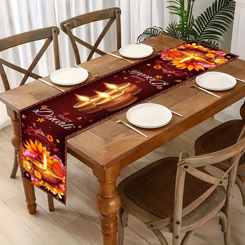VIKAMA Happy Diwali Table Runn - Lighting Decoration For Diwali recension och pris