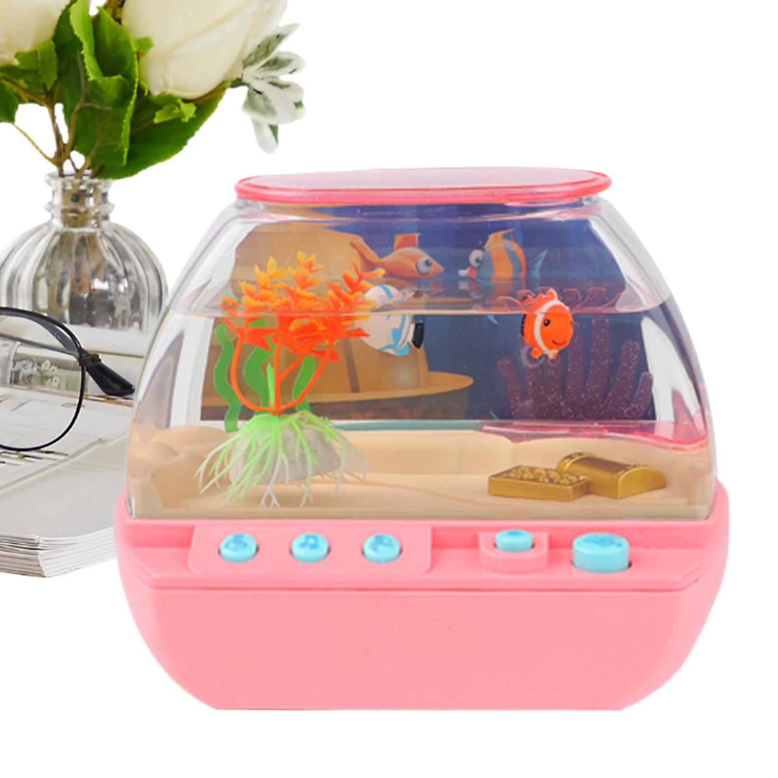 Toy Fish Tank Home Decoration  - Lighting Decor For Home recension och pris