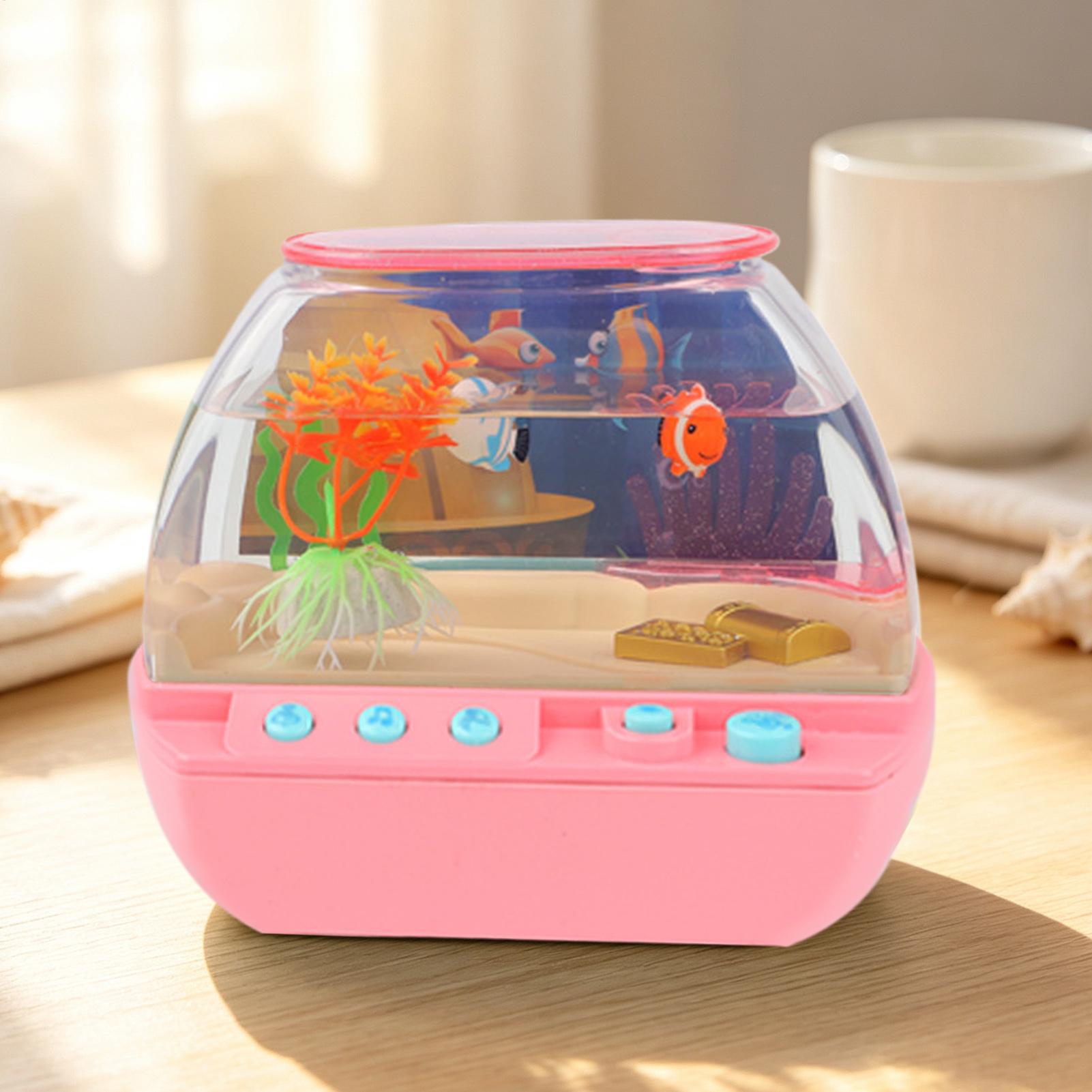 Toy Fish Tank Home Decoration  - Lighting Decor For Home recension och pris