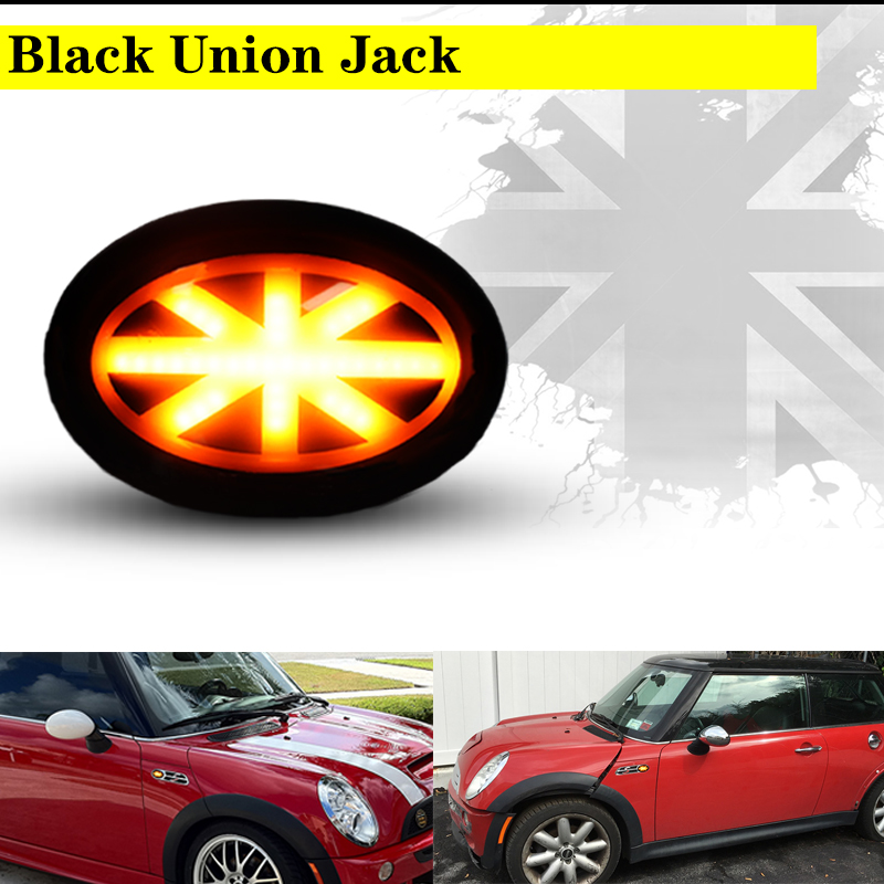 iJDM Amber Union Jack logo LED - Union Lighting & Decor recension och pris