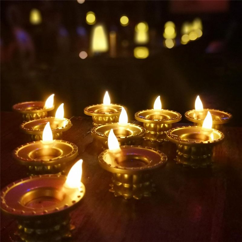 BHBD-Waterproof Flameless Oil  - Lighting Decoration For Diwali recension och pris