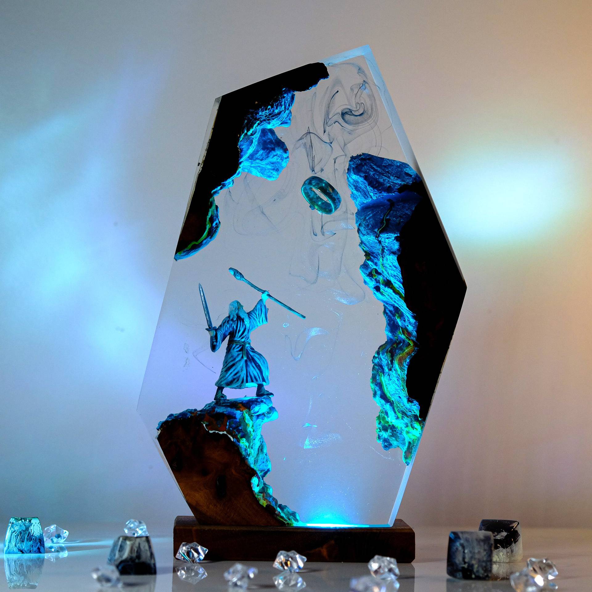 Movie Scence Figure Table Resi - Lighting Decoration For Wedding recension och pris