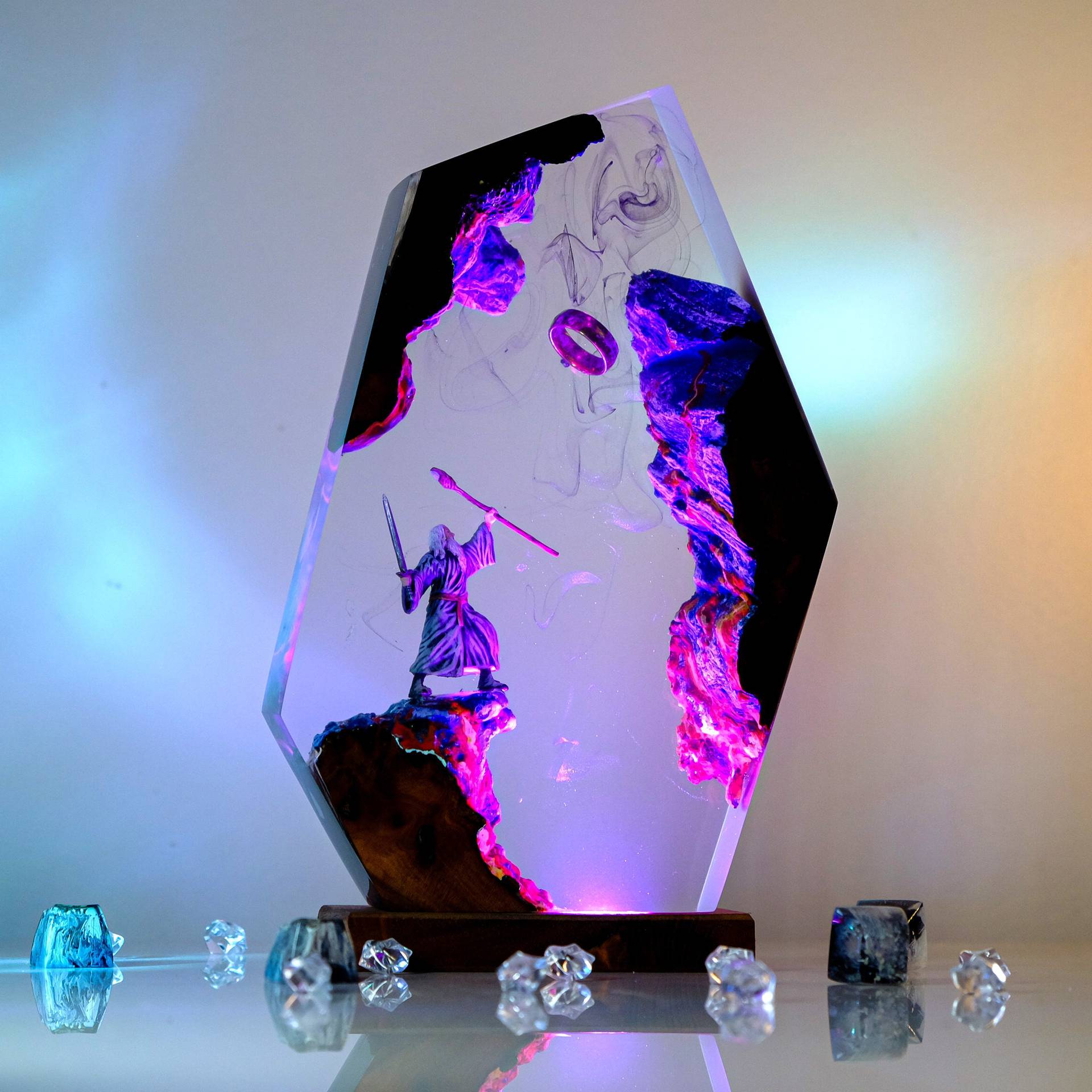 Movie Scence Figure Table Resi - Lighting Decoration For Wedding recension och pris