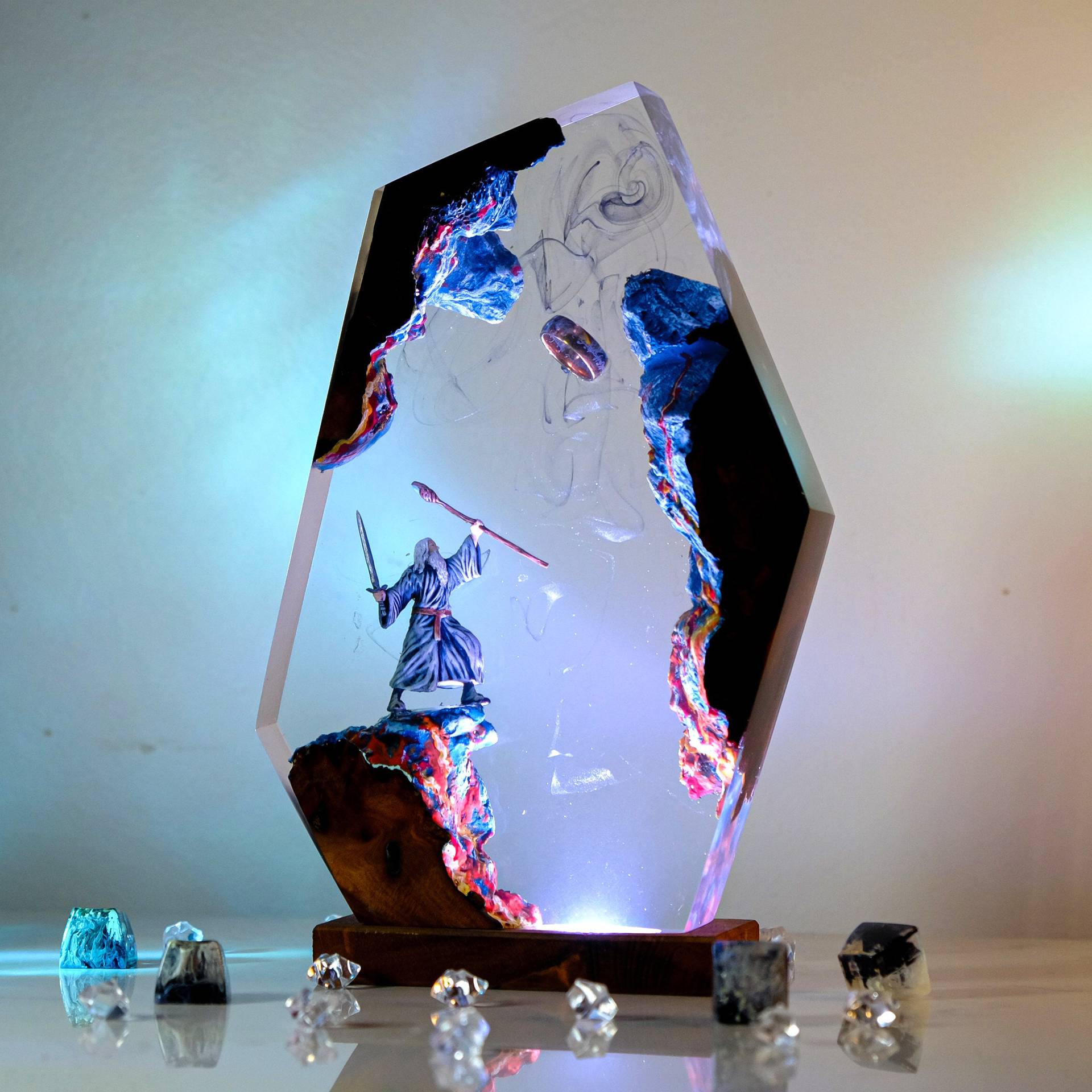 Movie Scence Figure Table Resi - Lighting Decoration For Wedding recension och pris