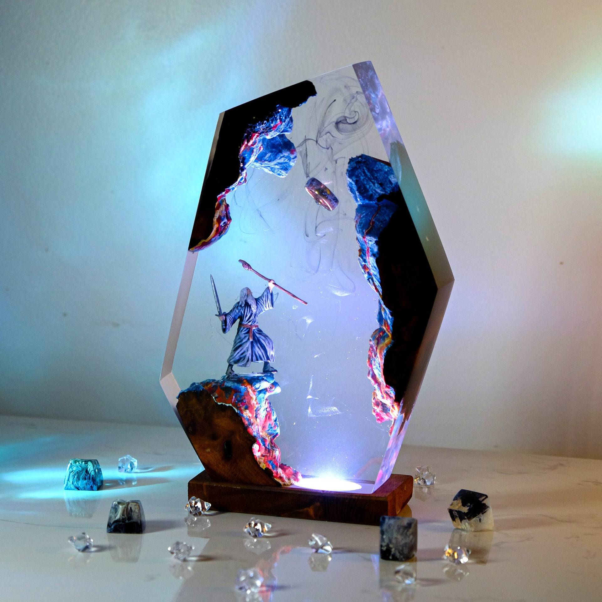 Movie Scence Figure Table Resi - Lighting Decoration For Wedding recension och pris