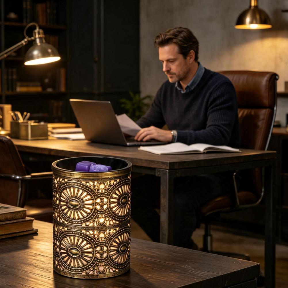 New Fragrance Night Light Gold - Lighting Decor For Home recension och pris