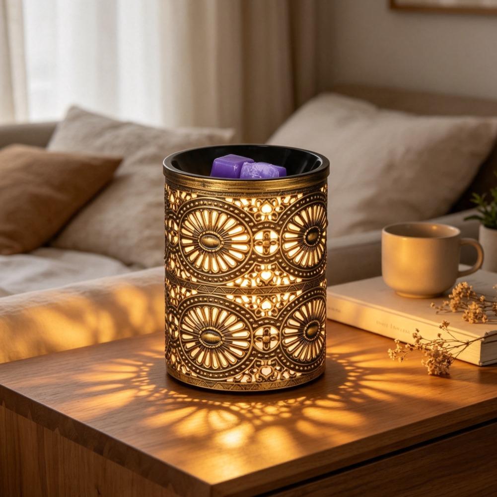 New Fragrance Night Light Gold - Lighting Decor For Home recension och pris