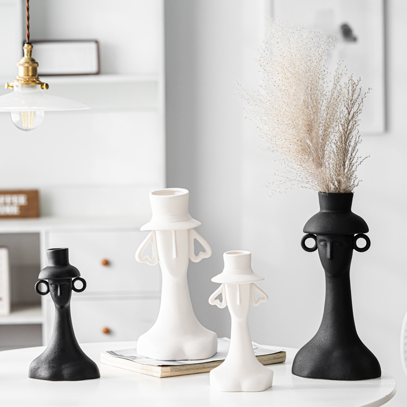 Light Luxury Human Figure Cera - Home Decor Lighting Wholesale recension och pris
